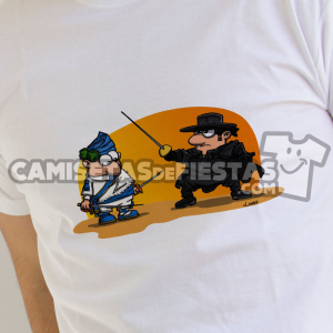 "Danzante El Zorro" Camiseta modelo Chico