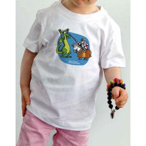 Camiseta modelo para niños "San Jorge y el Dragón"