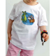 Camiseta modelo para niños "San Jorge y el Dragón"